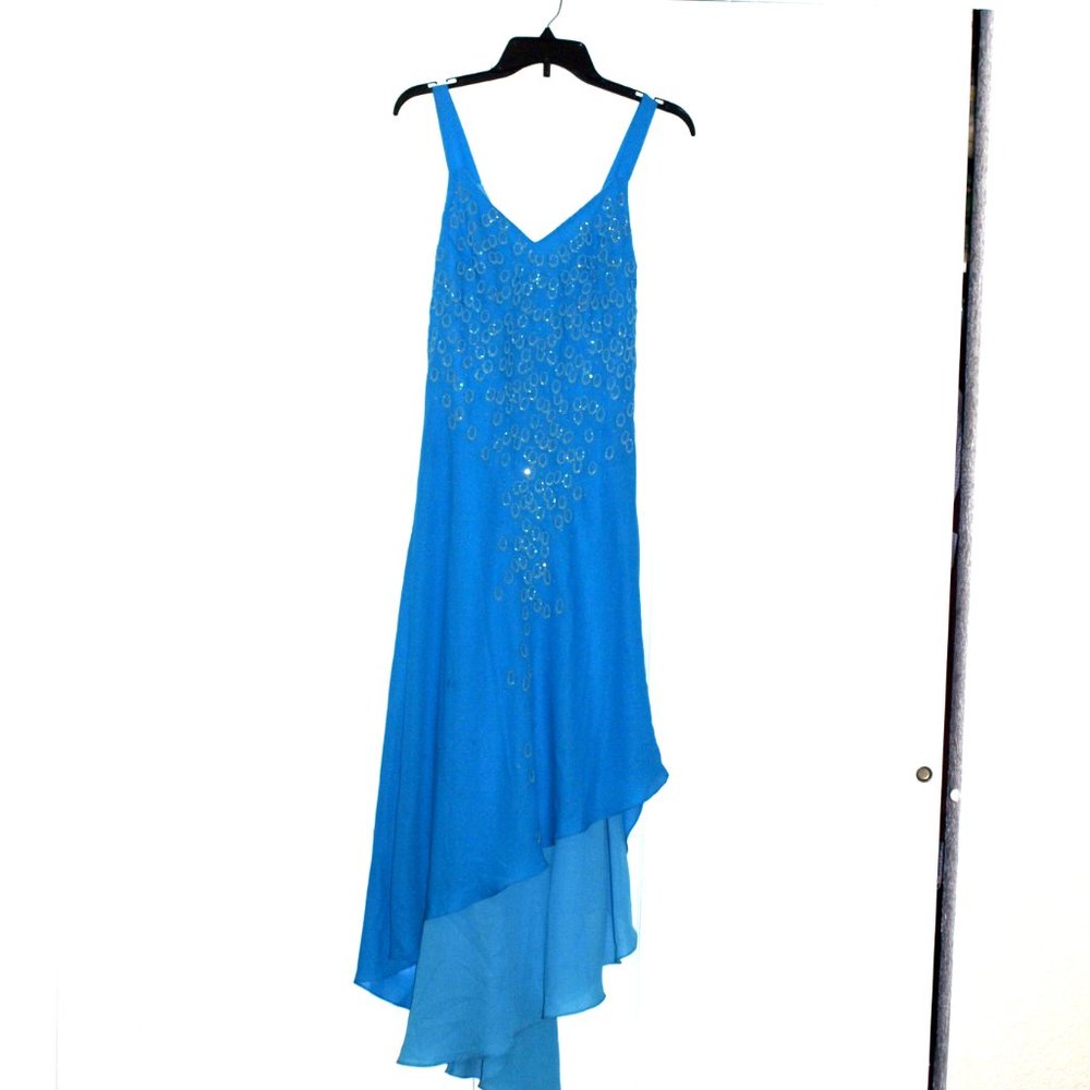 Blue Fanny Maxi Dress Size M